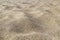 Close-up beach sand in the summer.Dune-shaped .Desert