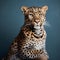 Close up beautiful big leopard