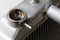 Close up Billet Aluminum Radiator Filler Neck