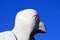 Close up of Bird sculpture Stone Jetty, Morecambe