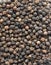 Close-up of black peppercorns