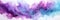 A close up of a blue and purple substance, abstract panoramic color banner