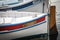 Close-up of a boat in the port of cassis