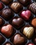 Close Up of a Box of Chocolates