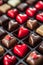Close Up of Box of Chocolates