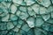 Close-Up of a Broken Glass Wall, Depict the fragility of life with broken shards of glass, AI Generated
