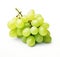 a close up of a bunch of grapes