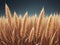 A Close Up Of A Bunch Of Tall Grass. Generative AI