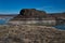 Close up of the butte at Elephant Butte Lake, New Mexico