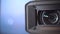 Close-up camcorder lens opens, Zooming Video Camcorder Lens. 4K