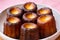 A close up of CanelÃ©s de Bordeaux