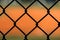 Close Up Chain Link Fence