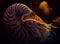 Close up Chambered Nautilus