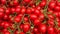 Close-up of cherry tomatoes selling on farmers market