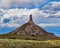 Close up of Chimney Rock on the Oregon Trail