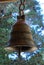 Close up of church bell, Lake Tana, Ethiopia