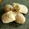 Close up of ciabatta crock on table. Conceptual image shot