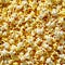 Close up of Cinema Food popcorn in a full screen tile image that can be repeated infinitely