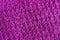 Close up of cloth made of purple wool texture