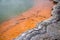 Close-up of colorful edge of Champagne Pool