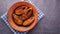 close up of cooked ilsha fish on plate on table