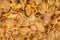 Close up of corn flakes texture