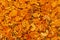 Close up of cornflex mixture Indian namkeen snacks Full-Frame Background.