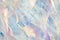 A close up of a crumpled piece of iridescent cellophane. AIG51A