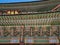 Close Up of the Dancheong or Folk Painting of the Gyeongbokgung Palace