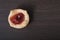 Close up Danish pastry