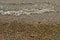 The close-up of the debris bed on the banks of the Thames / Boulders along the River Thames