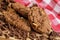 Close up of delicious tempting Chocolate Chip Cookies