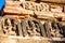 Close up details of ancient pagoda in Myanmar