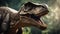 close up of a dinosaur a close up of a dinosaur\\\'s mouth t-rex