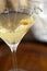 Close-up of Dirty Martini