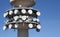 Close Up of Dishes and Antennas on Telstra Tower in Canberra, Australia