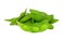 close up of Edamame soy beans, Green soybeans on white background