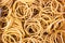 Close up elastic band pattern texture background