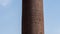 Close up of engraving on the iron pillar at qutub minar in delhi