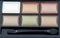 Close-up of eye shadow kit