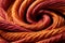 Close up fabric fiber textile, spiral pattern background abstract wallpaper
