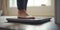 Close-up of Feet on Scale: Tracking Weight Loss Progress