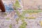 Close up of finger pointing to Salt Lake City, Utah on detailed colorful map with selective focus, shallow depth of