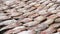 Close up fish fillets drying on a wicker table in Southeast Asia. Salted preservation seafood