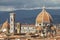 Close up of Florence Cathedral, Italy