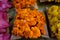 Close up of flowers for sell near sri lankan temple