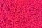 Close up of Fluffy Pink Fabric Background Texture for Furniture Material