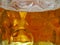 Close up of fresh cold bavarian beer, 1 liter of beer, glass mug, beer stein