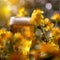 A close up of a fresh crisp glass of beer