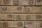 Close up Front View brick wall pattern as textured background